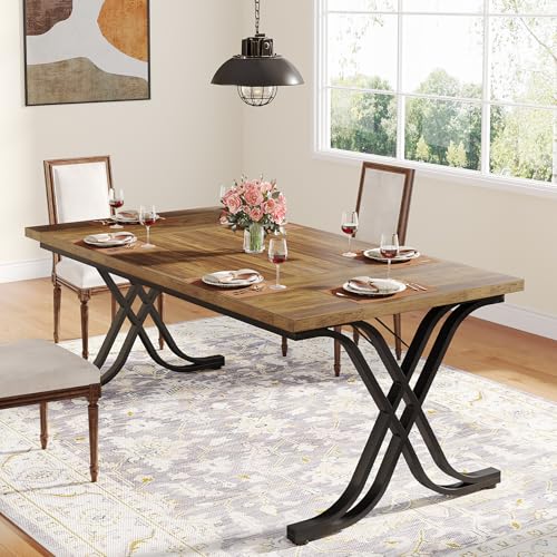 63 Inch Rectangle Wood Dining Table W605