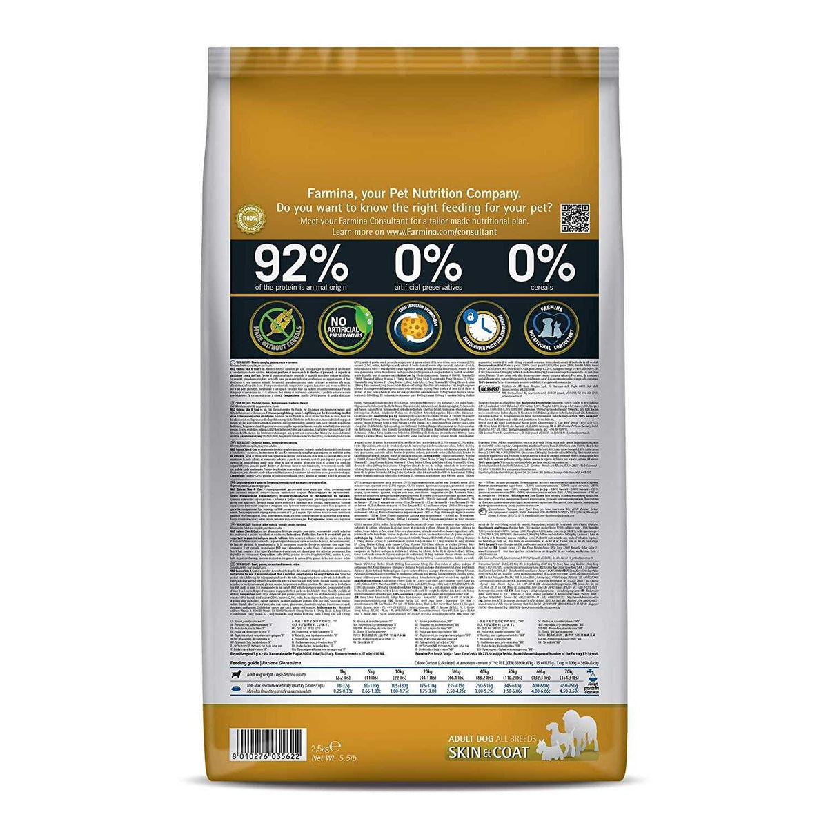 Quail Dog Food Z317