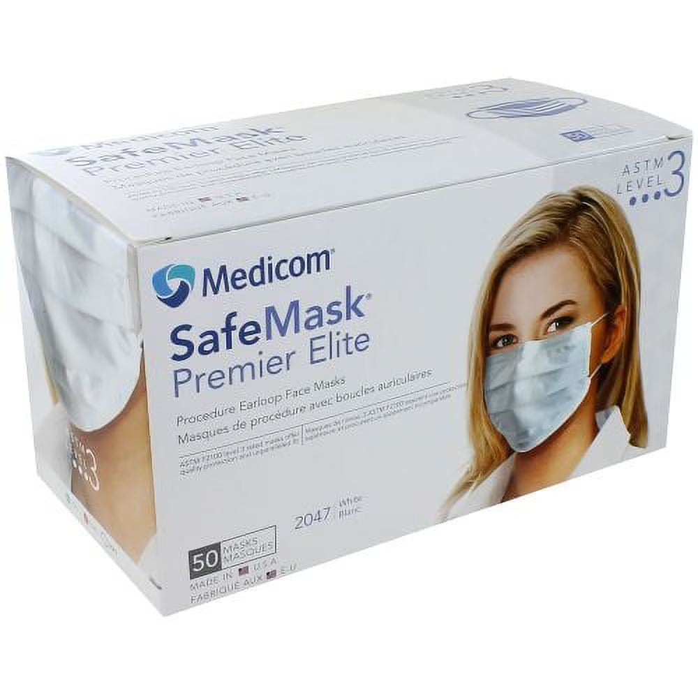 ASTM Level 3 White Face Mask Y1926