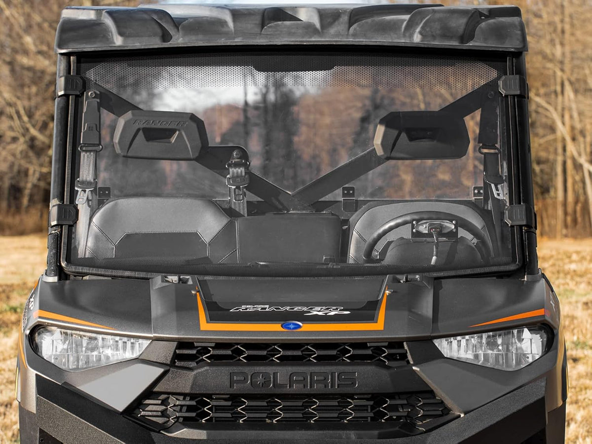 Clear Scratch Resistant Full Windshield for Polaris Ranger XP 1000 / Crew D831
