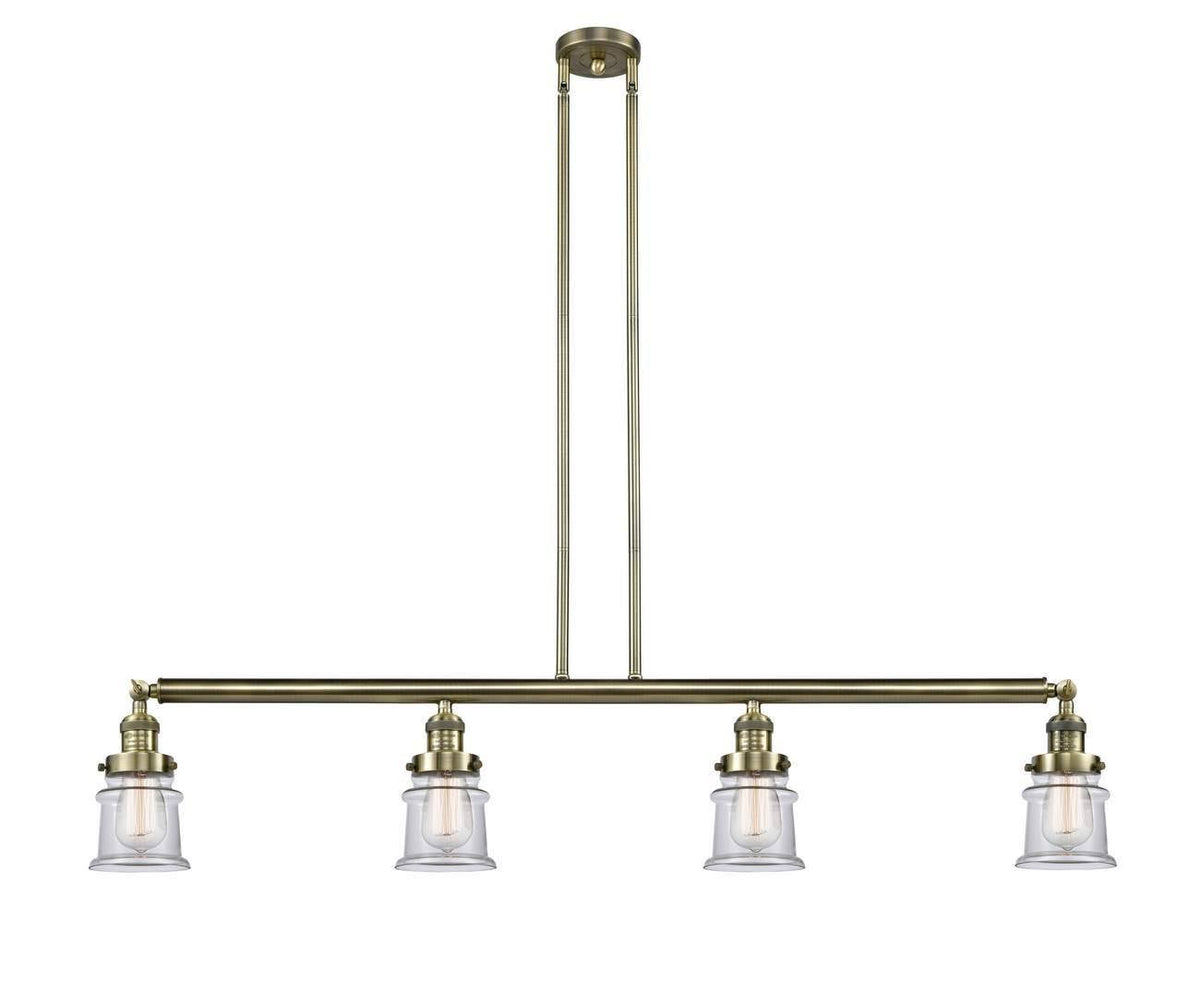 Antique Brass 4 Light Island Light H65909