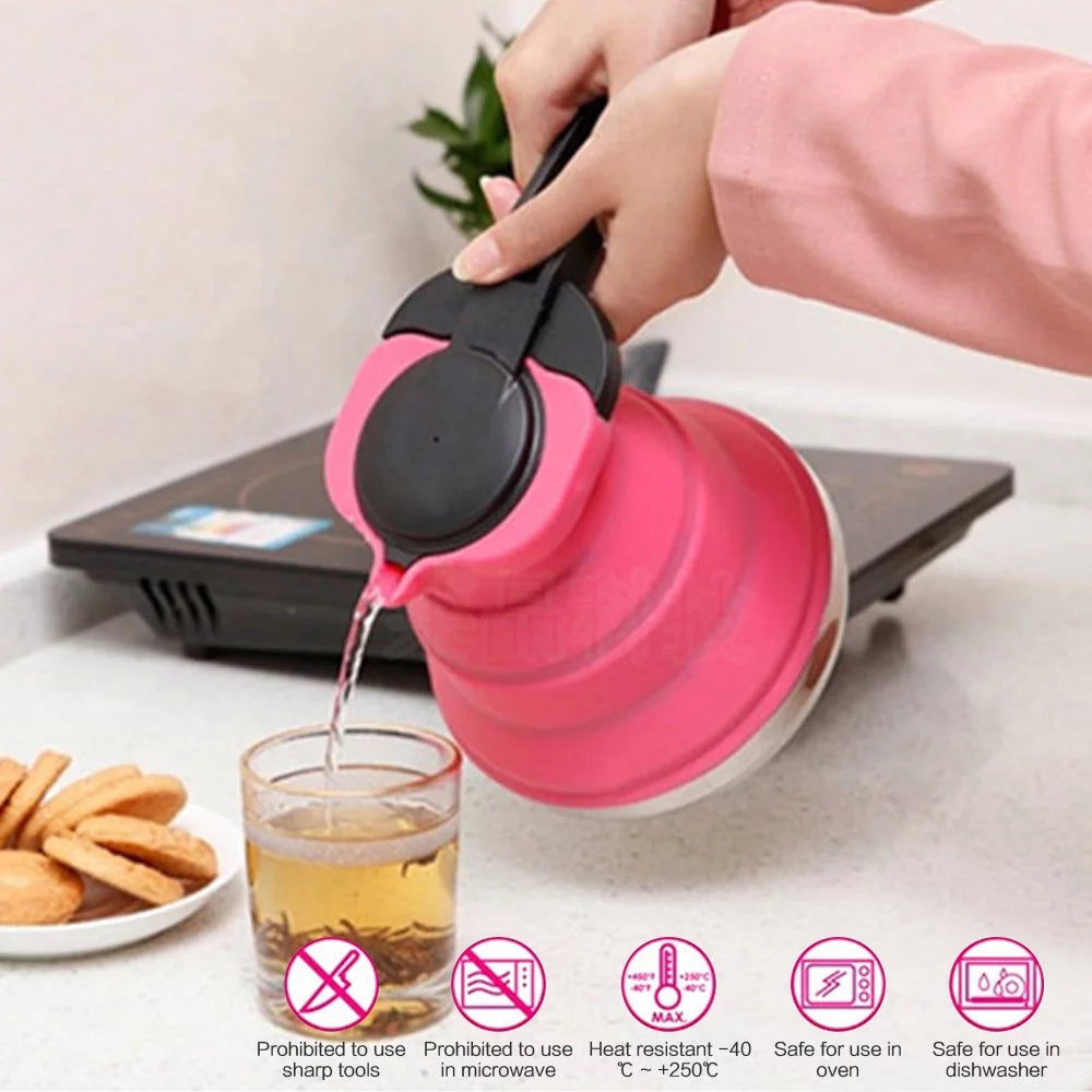 Foldable Silicone Kettle 1500ML P374162