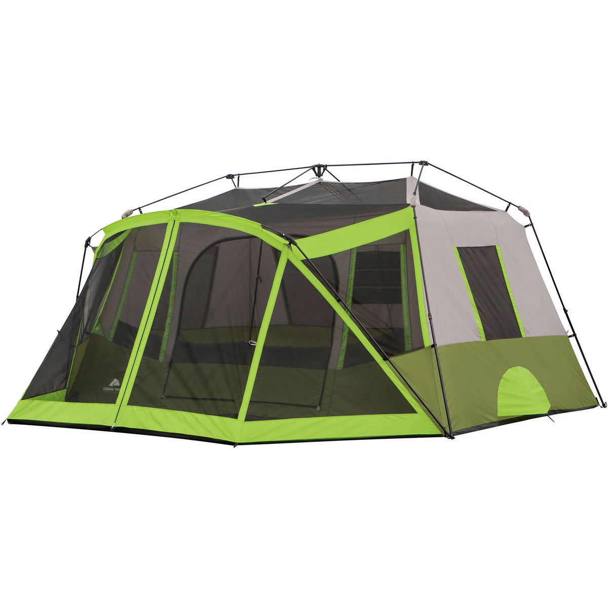 14' x 13.5' 9 Person 2 Room Instant Cabin Tent with Screen Room K312979