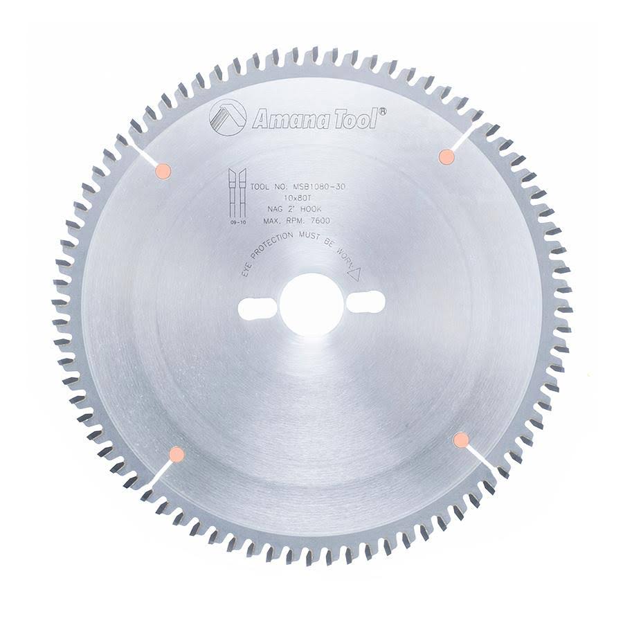 Carbide Tipped Double-Face Melamine 10 inch 80T Saw Blade G760