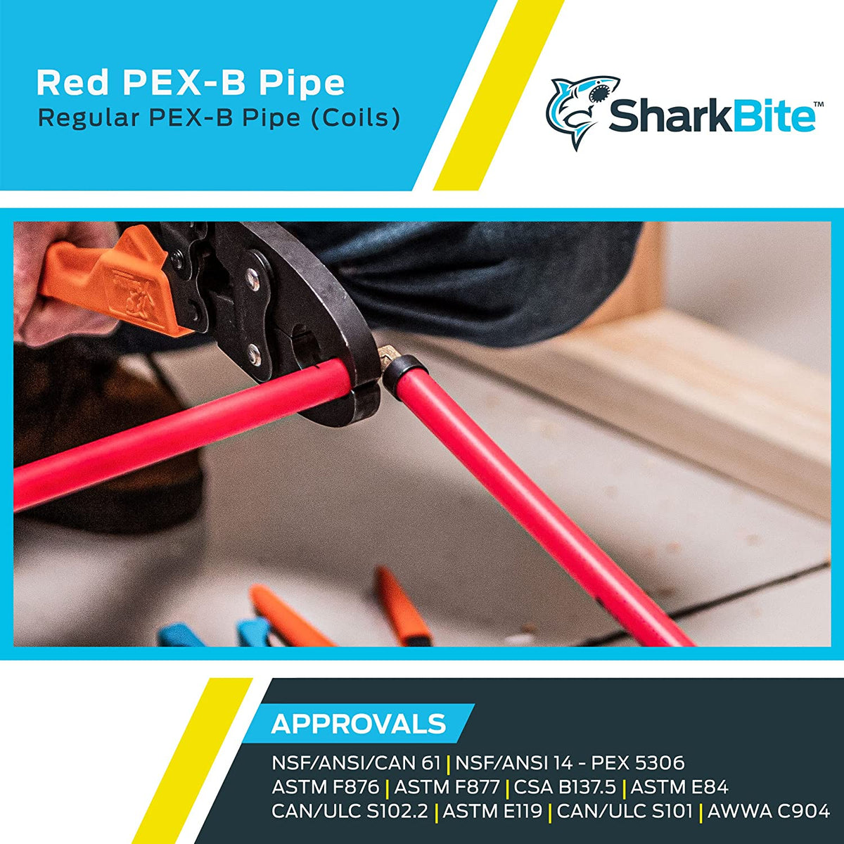 Red PEX-B Pipe Flexible Water Tubing L608049
