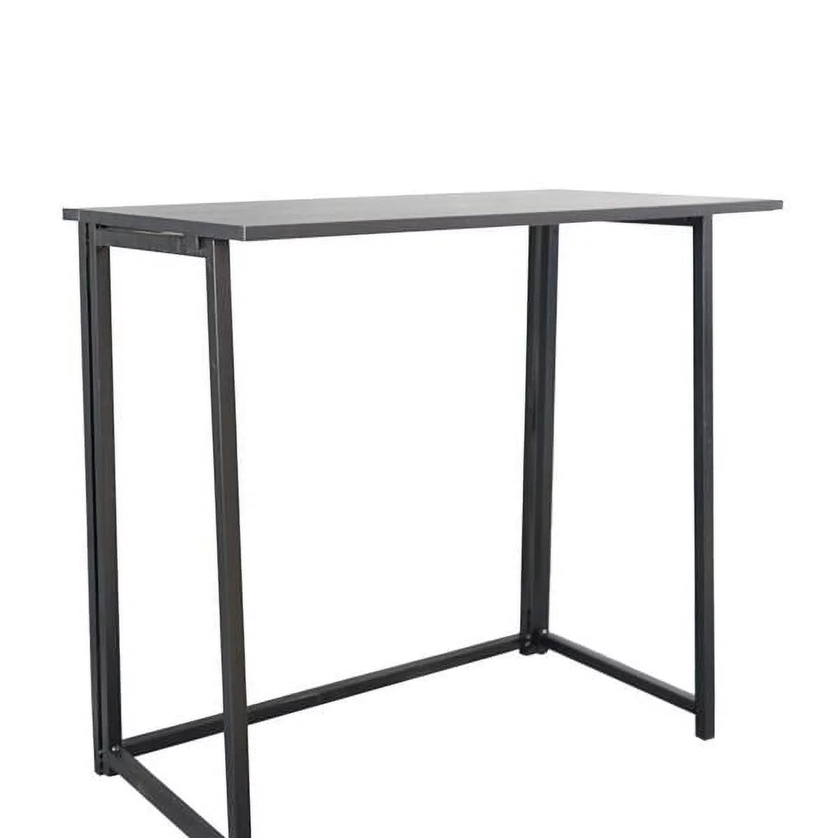 32" Black Computer Desk with Metal Leg T818