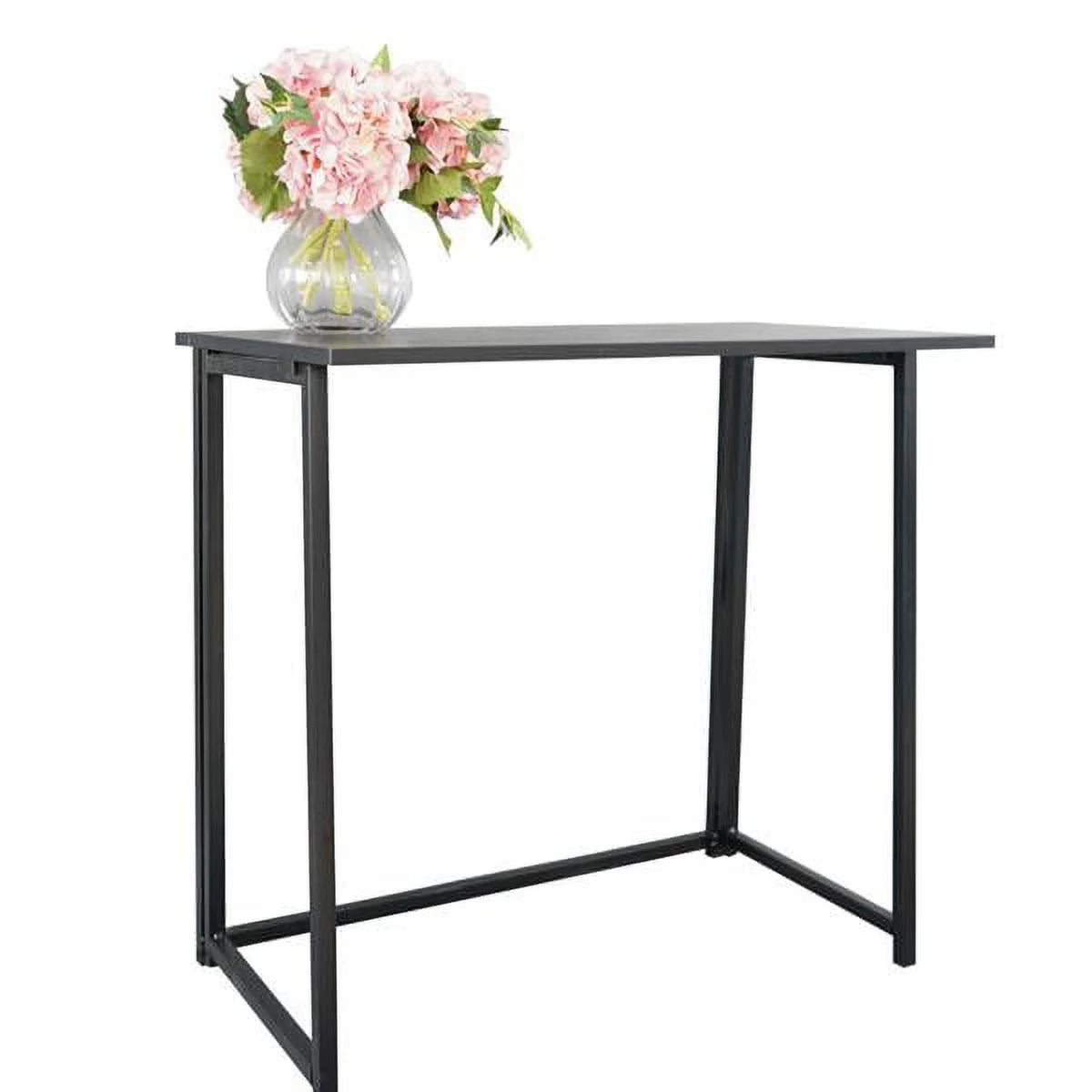 32" Black Computer Desk with Metal Leg T818