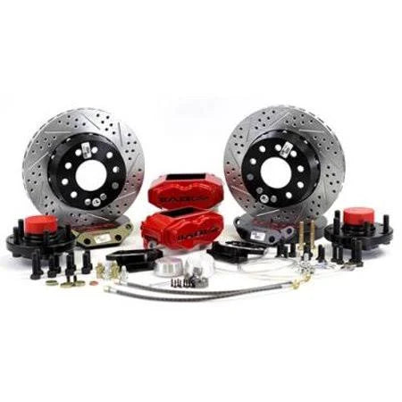 12 inch Rear SS4 Brake System with Red Calipers F3403