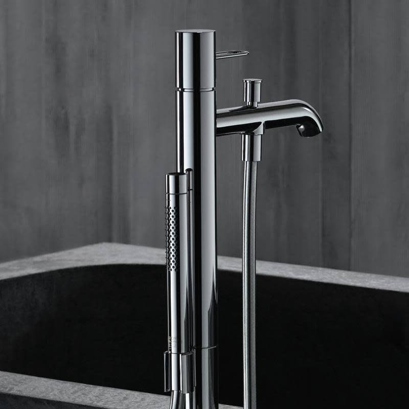 Chrome 1.2 GPM Single Hole Bathroom Faucet with Pop-Up Drain Assembly Z7388