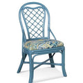 Set of 2 Blue Textured Chair A893