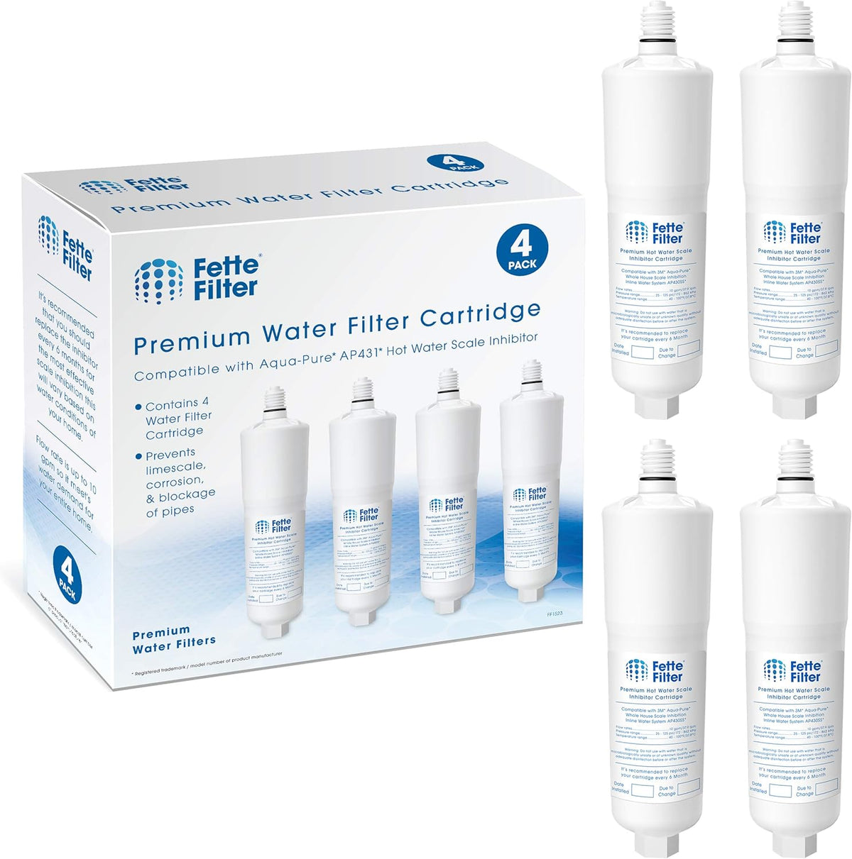 Water Filter Cartridge Pack of 3 Z218795