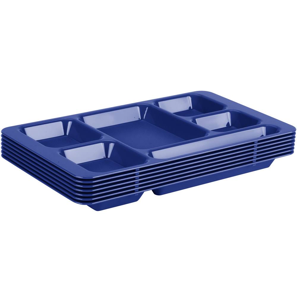 Navy Blue Compartment Tray F625