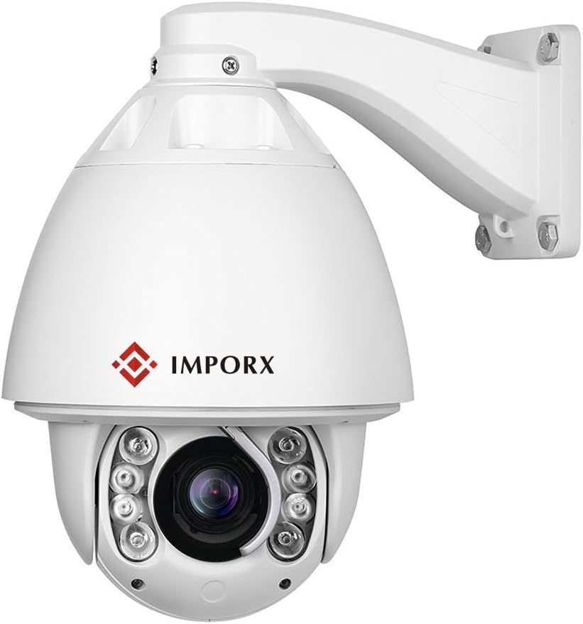 5MP 20X Optical Zoom PTZ IP Security Camera with 500ft IR Night Vision P9917