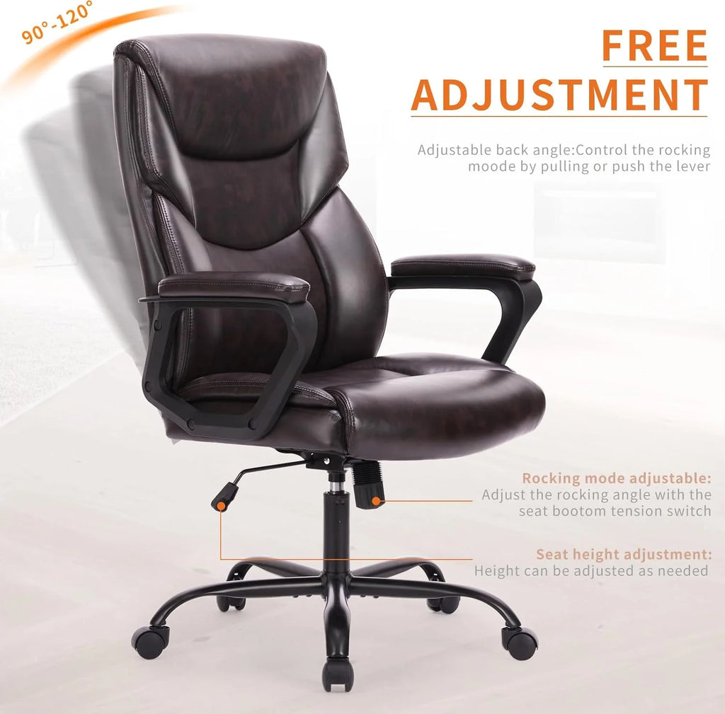 Black Executive Office Desk Chair F607