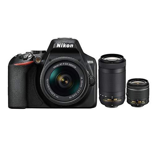 DSLR Two Lens Kit with 18-55mm & 70-300mm Lenses, Black P840