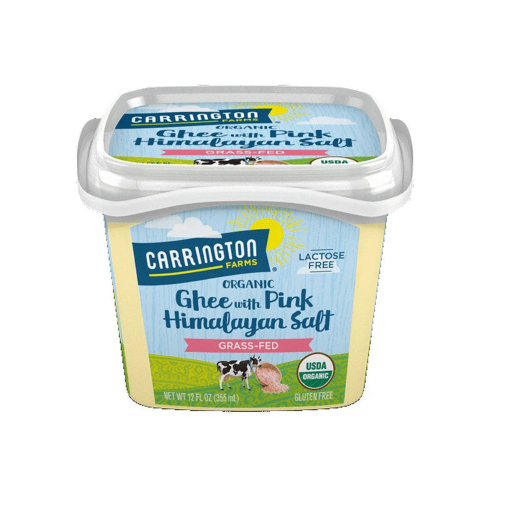 USDA Organic Grass Fed Ghee with Himalayan Salt 12oz Z33185