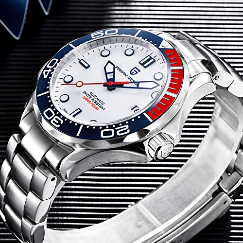 Stainless Steel Automatic Diving Watch with Ceramic Bezel X405