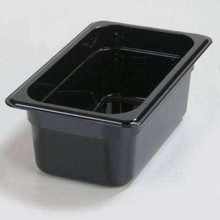 Polycarbonate Food Pan Set of 6, 2.5 J5046