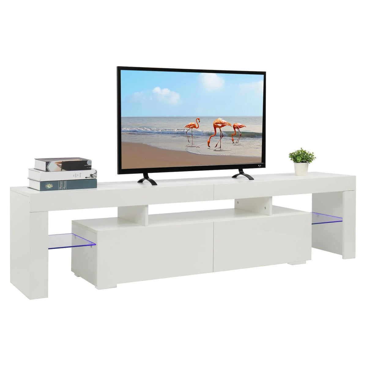 White TV Stand T88142