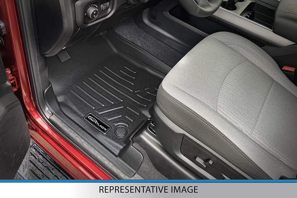 Custom Fit Floor Mats 3 Row Liner Set Black C580296