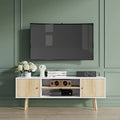 Black Small TV Stand for 50 inch TV X8196