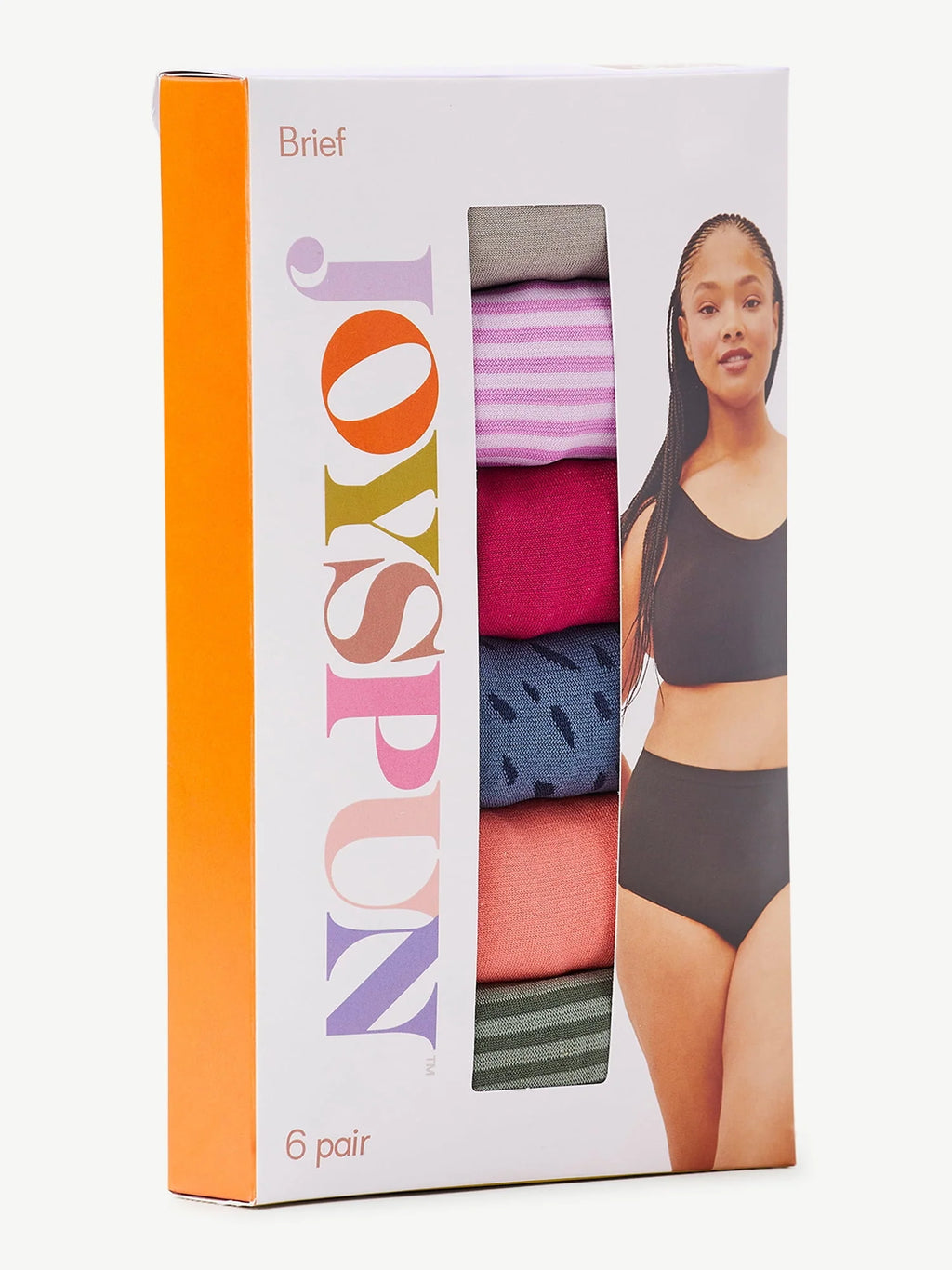 Seamless Brief Panties 6-Pack G8839