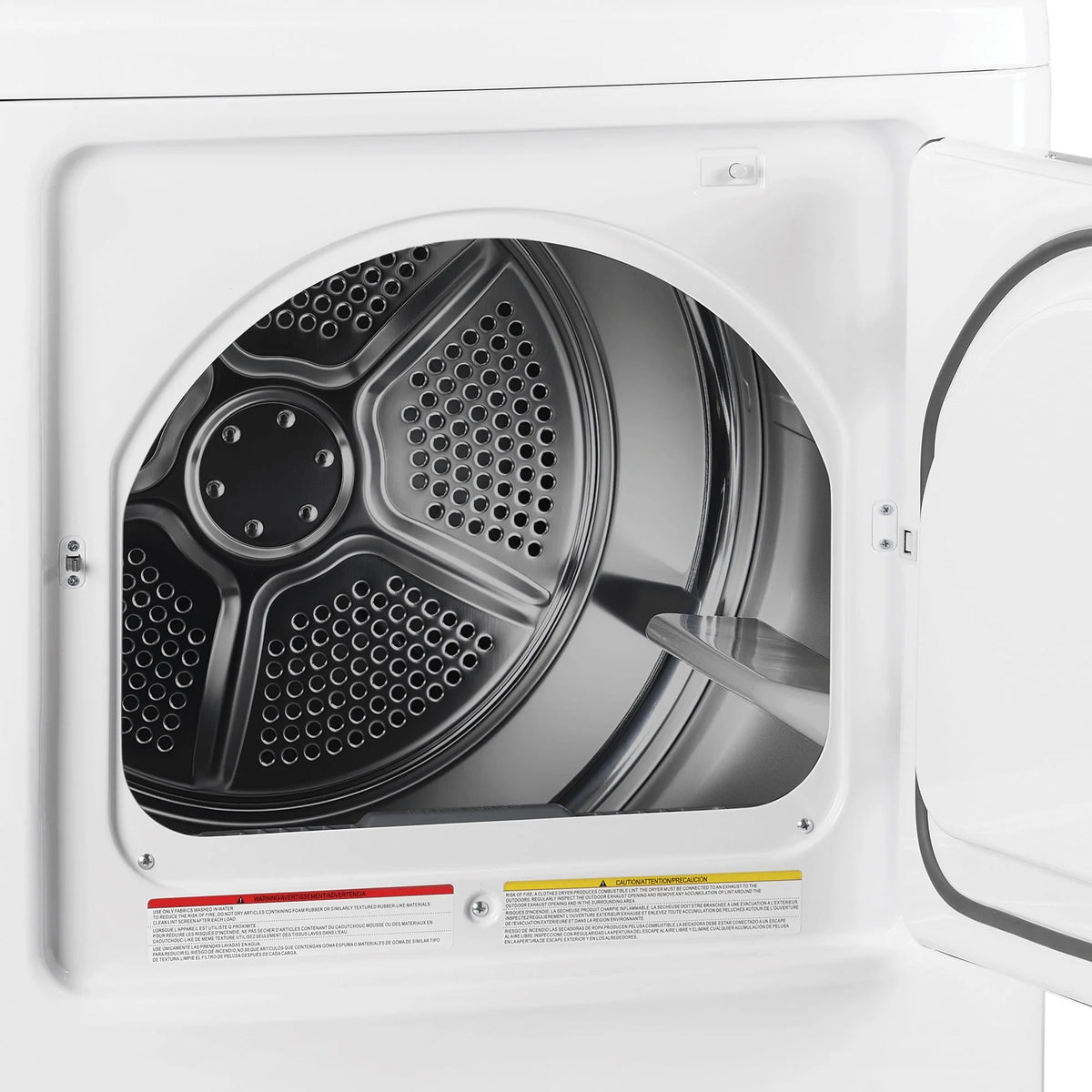 6.7 cu. ft. Front Load Gas Dryer in White E82013