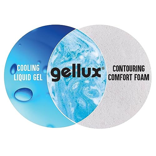 Blue Twin 3" Cooling Foam Mattress Topper L195463