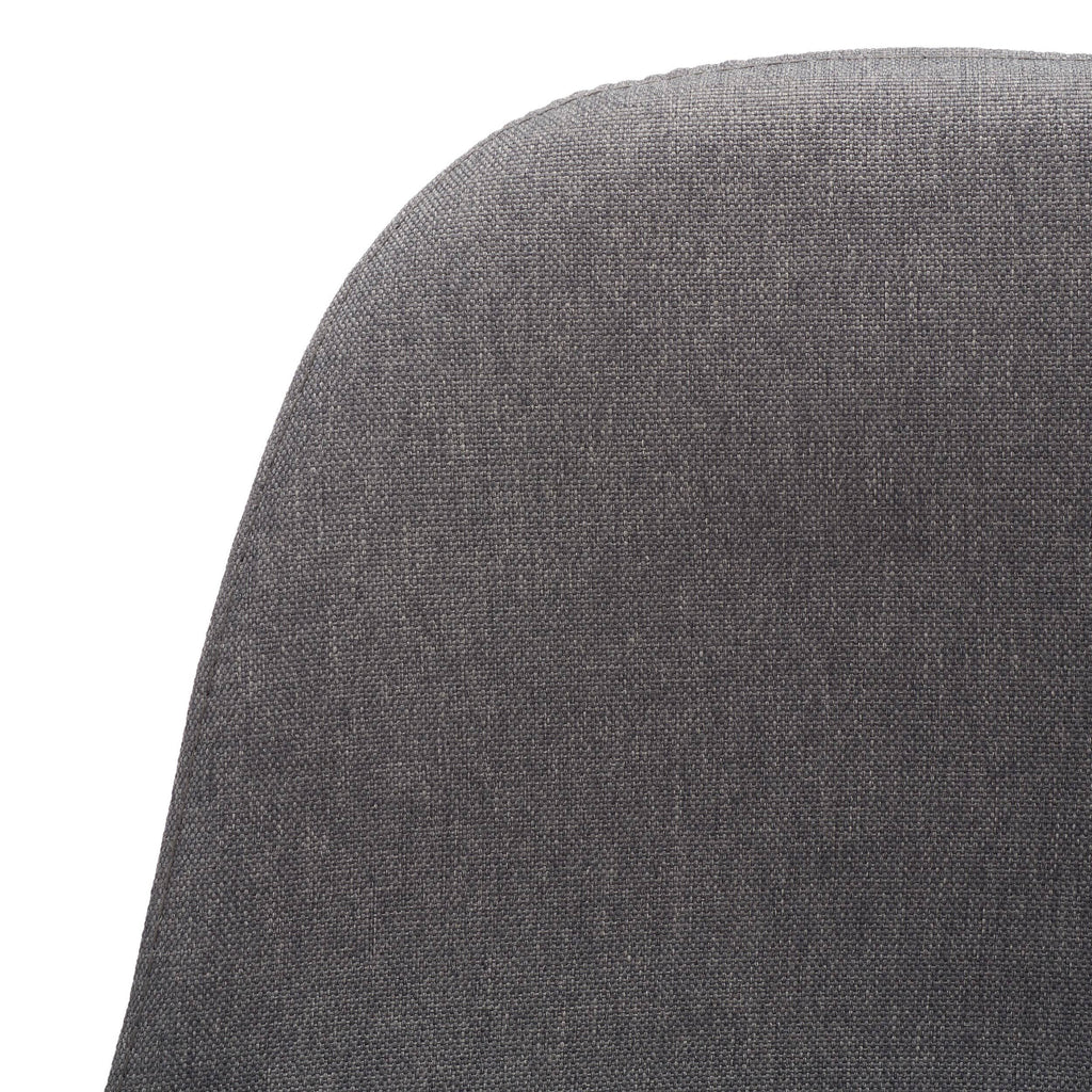 Dark Grey & Natural Counter Stool H989