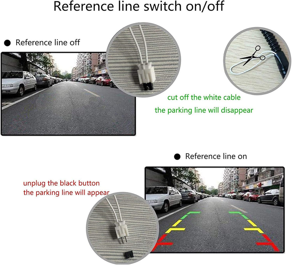 Car Backup Reverse Rear View Spare Tire Mount Camera C603