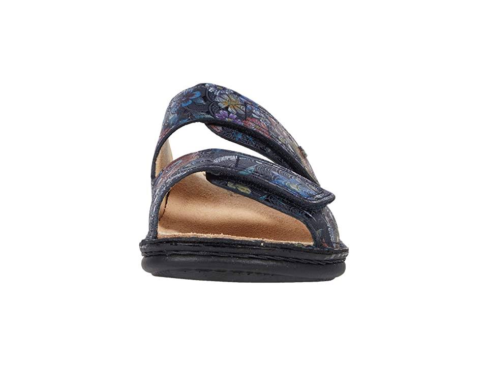 Dark Blue Leather Soft Footbed Shoes C657444