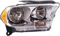 Chrome Passenger Side Headlight for Dodge Durango Truck L844655