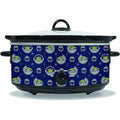 5 qt Navy Ceramic Slow Cooker Q912631