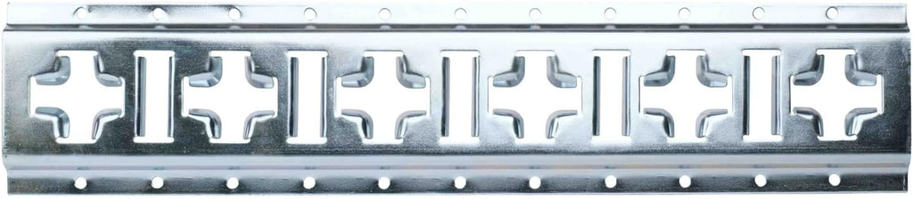 Galvanized 12 Gauge Steel E-Track Tie Down Rail, 4 Pack E5572