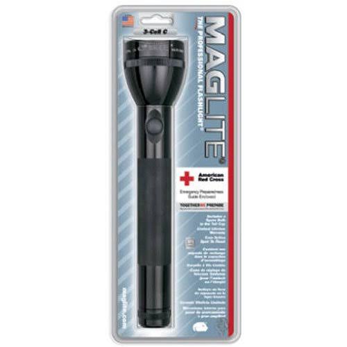 Black Heavy-Duty 3-Cell C Flashlight W99747