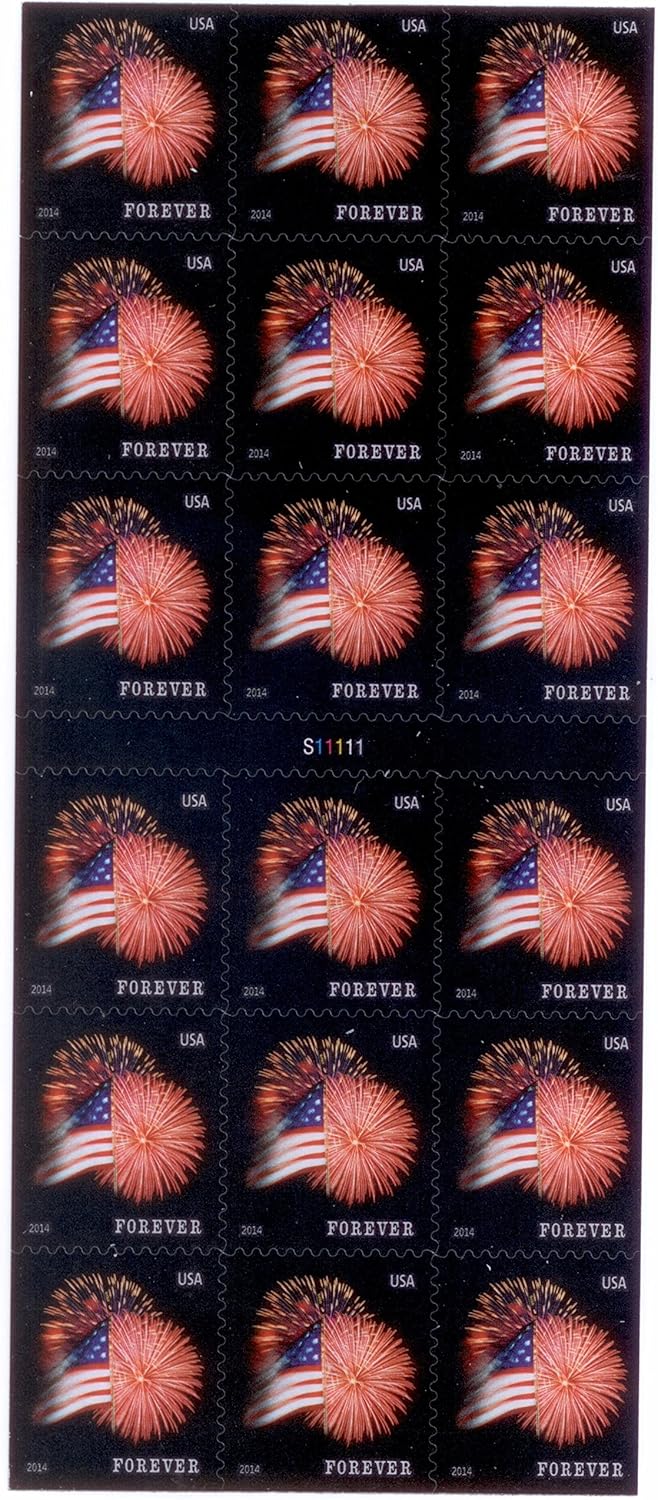 Sheet of 18 Forever Stamps C878066
