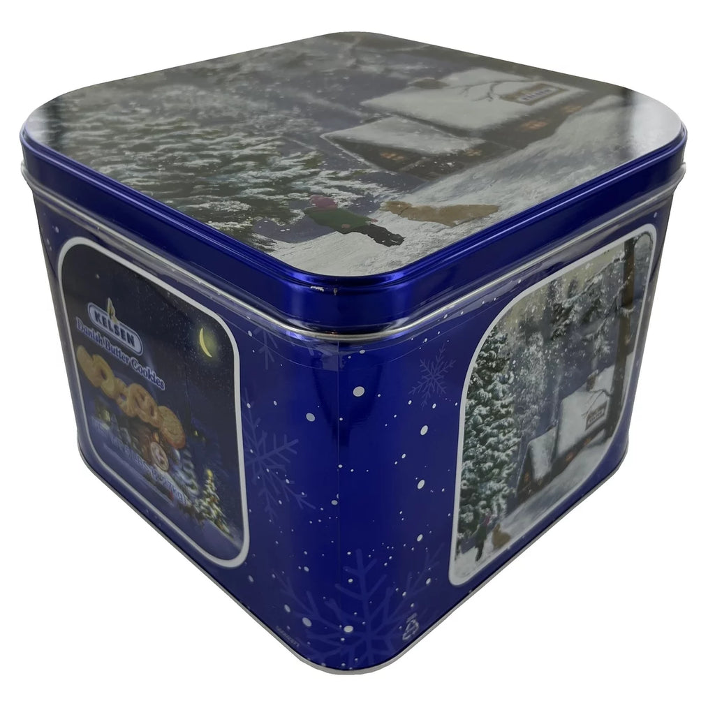 80 Ounce Danish Butter Cookies in Decorative Holiday Tin X32955