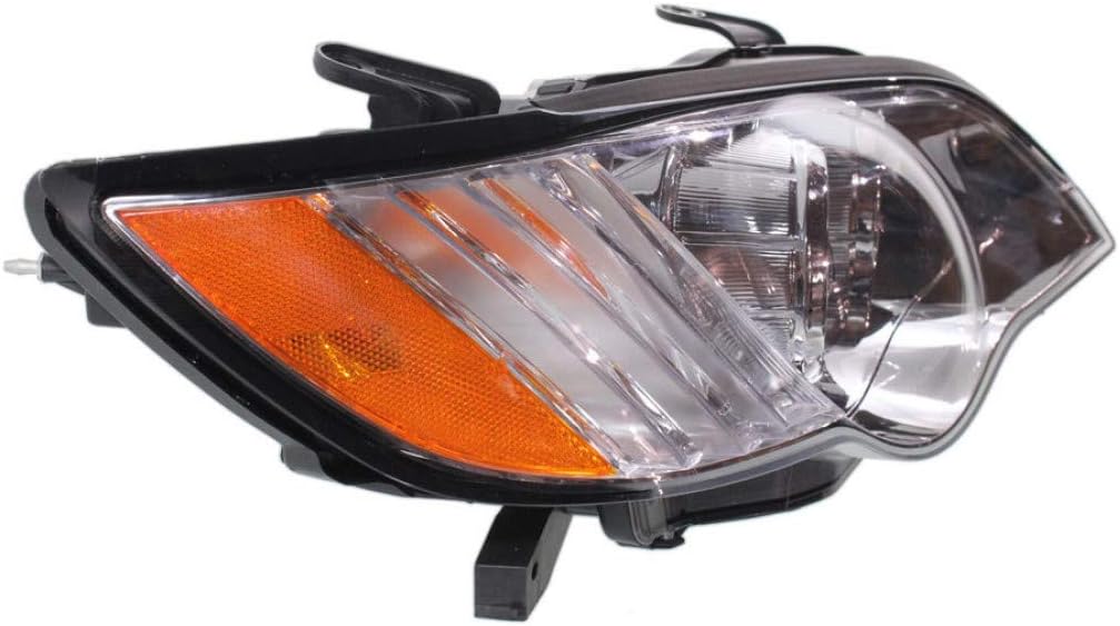 Subaru Legacy Headlight Assembly 2008 2009 Pair w/Bulbs J298