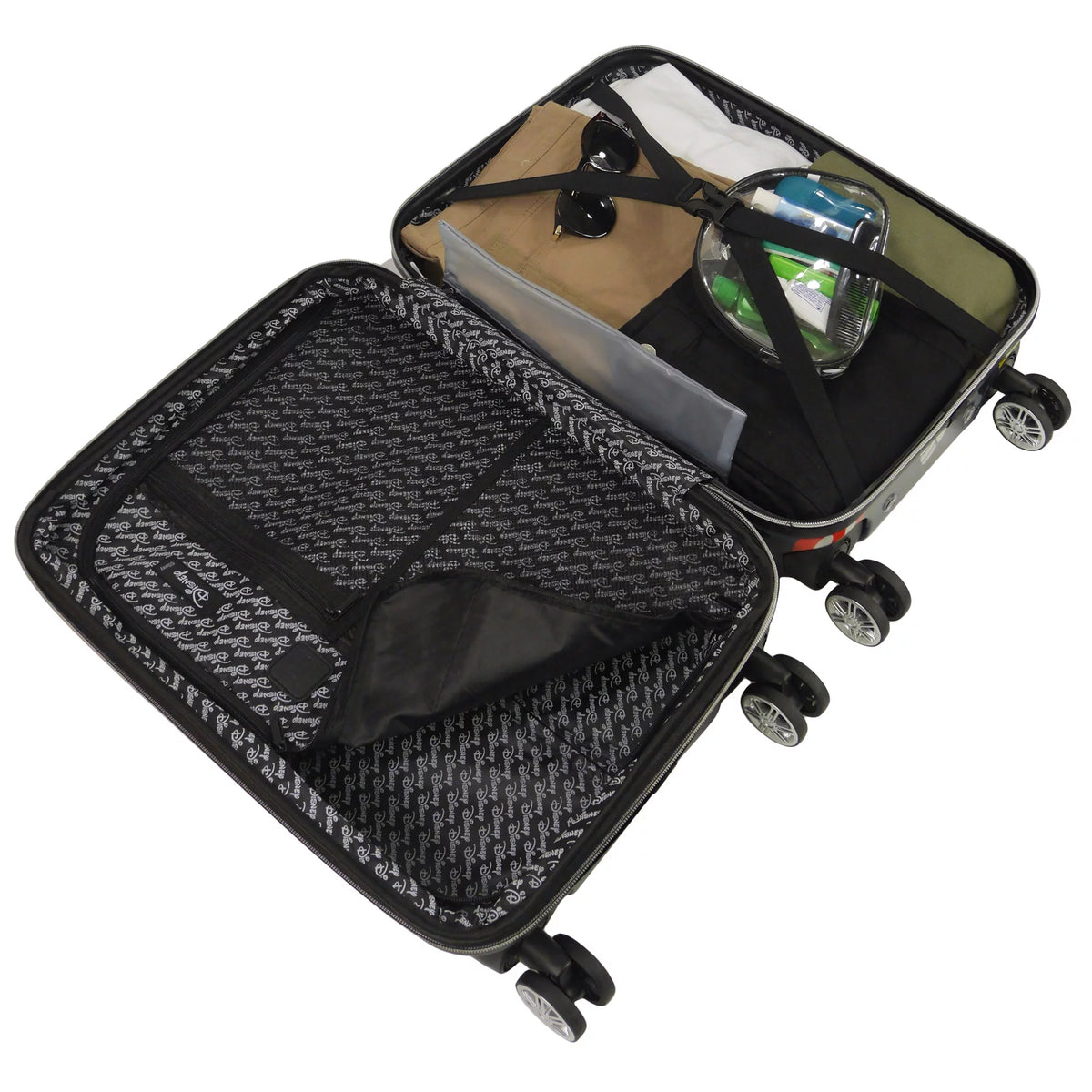 Mickey Mouse 3 pc Hardside Spinner Luggage N344326