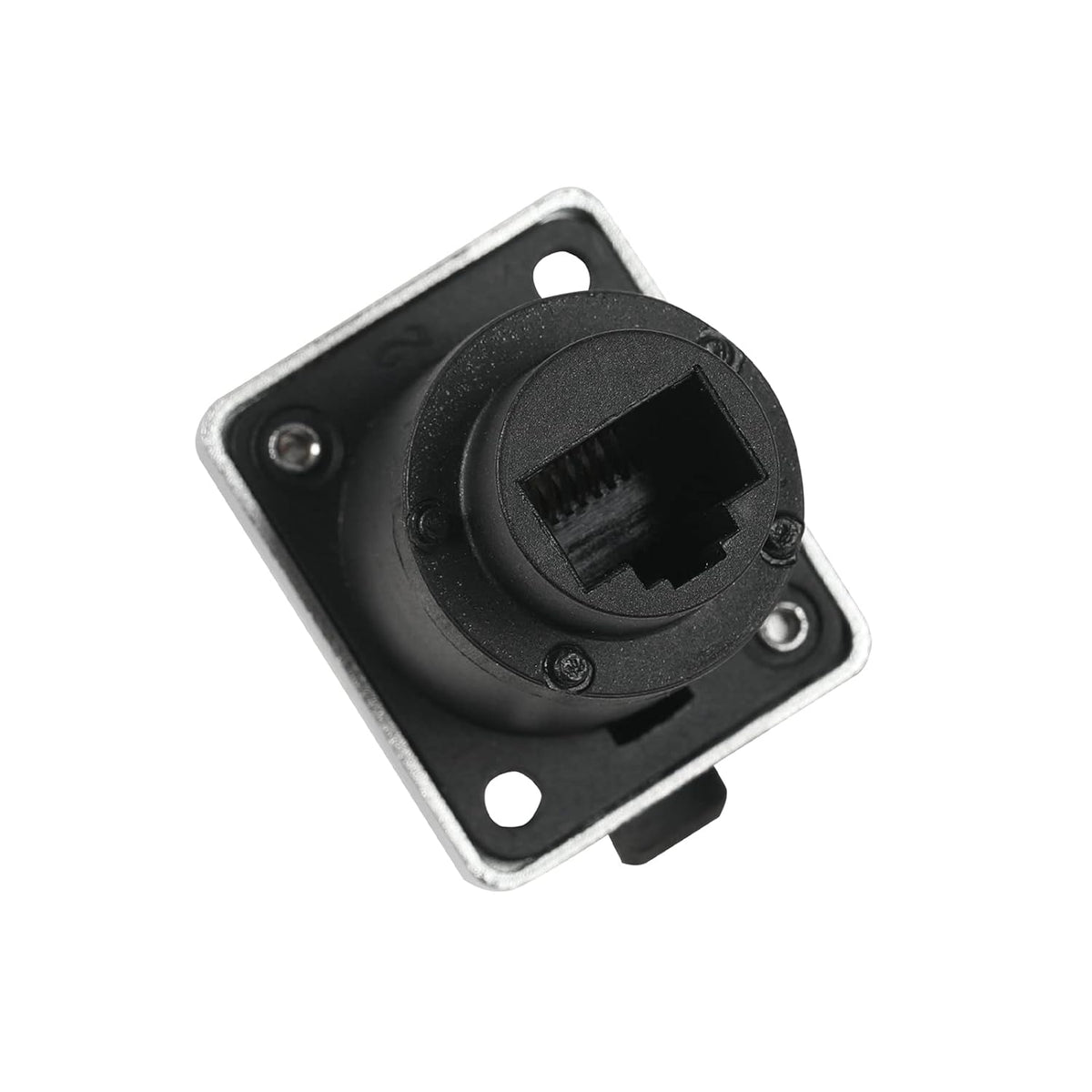 10PCS Panel Mounting RJ45 IP65 Waterproof Cat5/5e/6 8P8C Connector Female to Female with Dust Cap W5189