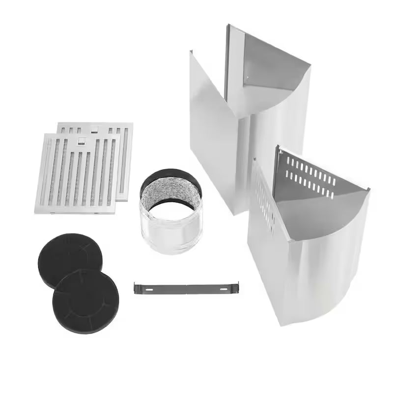 30 in. 500CFM Convertible Wall Mount Range Hood in Stainless Steel I6744