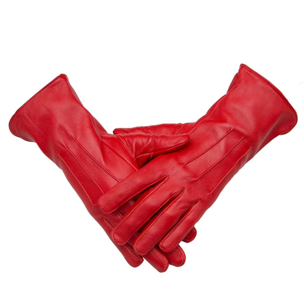 Genuine Leather Unlined Women Dress Gloves (M) F4447