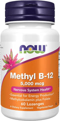 Methyl B-12 5,000 mcg 60 Lozenges X190