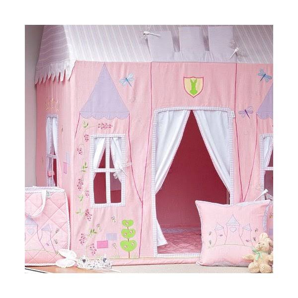 Green Cotton Play Tent I23651