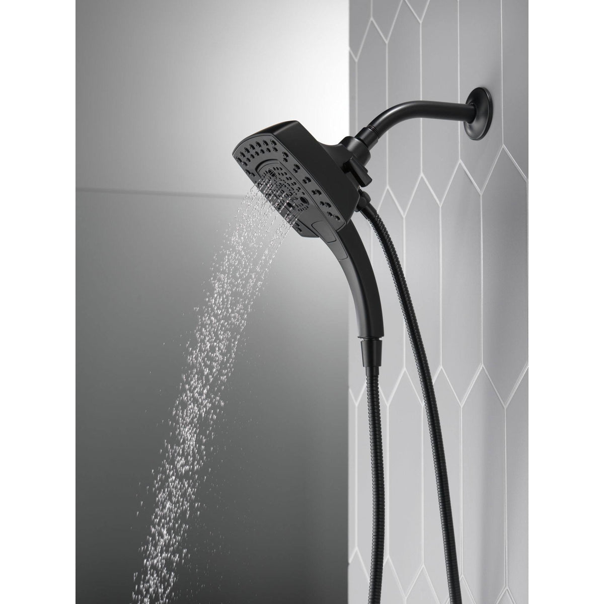 Matte Black Two-in-One Shower K354567