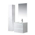 24 in. Single-Sink Wall-Hung Vanity With Resin Top E412