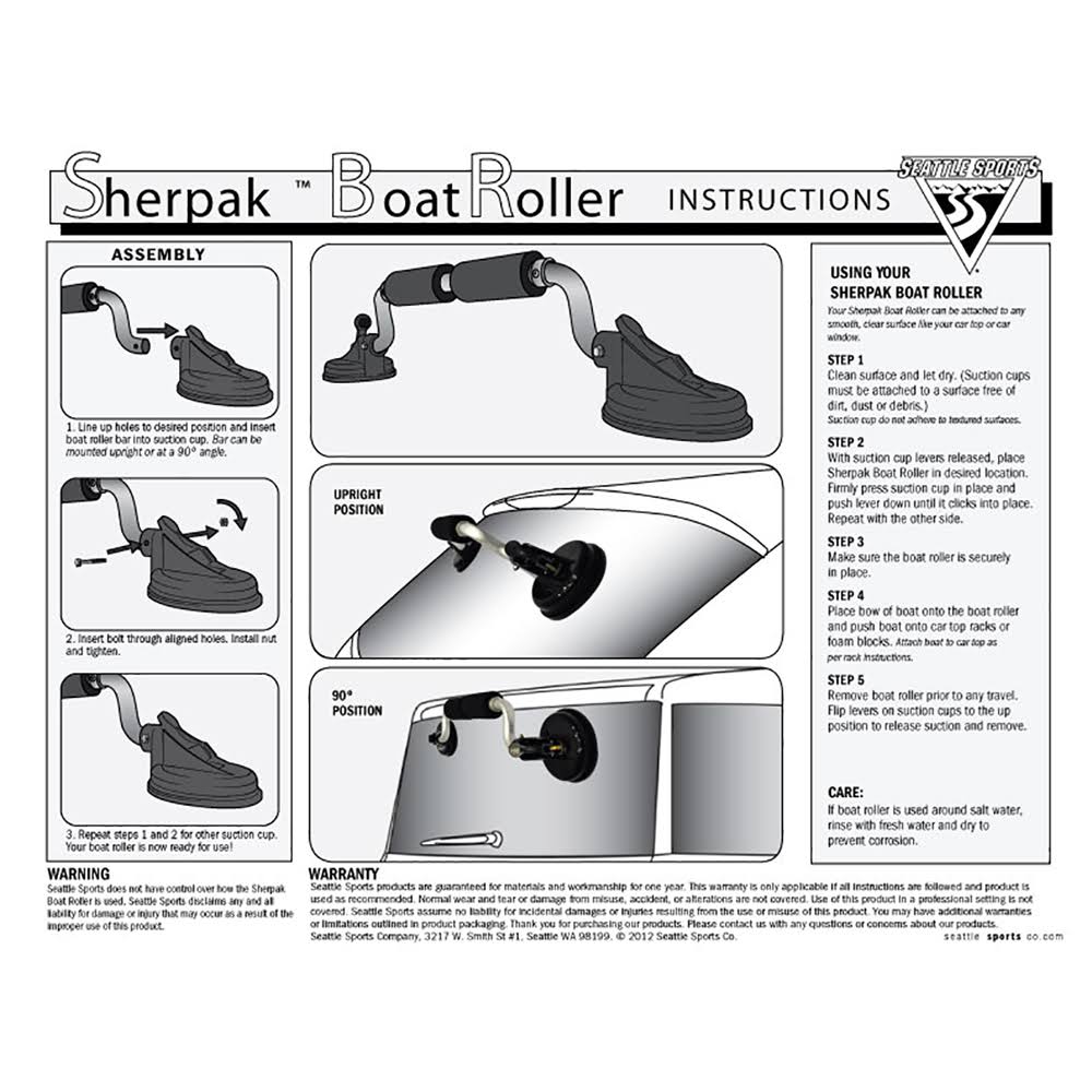 Boat Roller Kayak Load Assist 3 Pack P421968