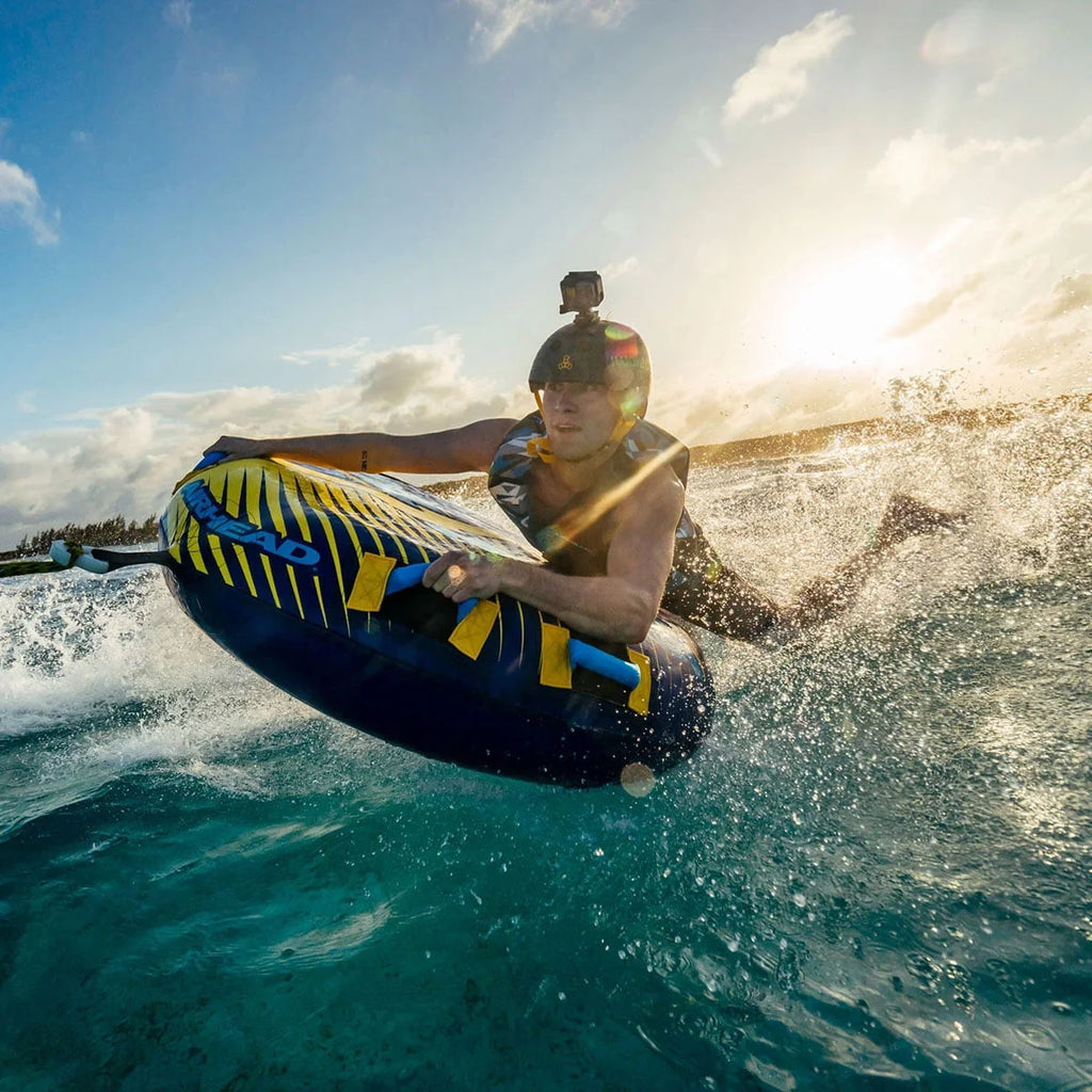 Inflatable 1 Rider Towable with Pump and Rope Y201395