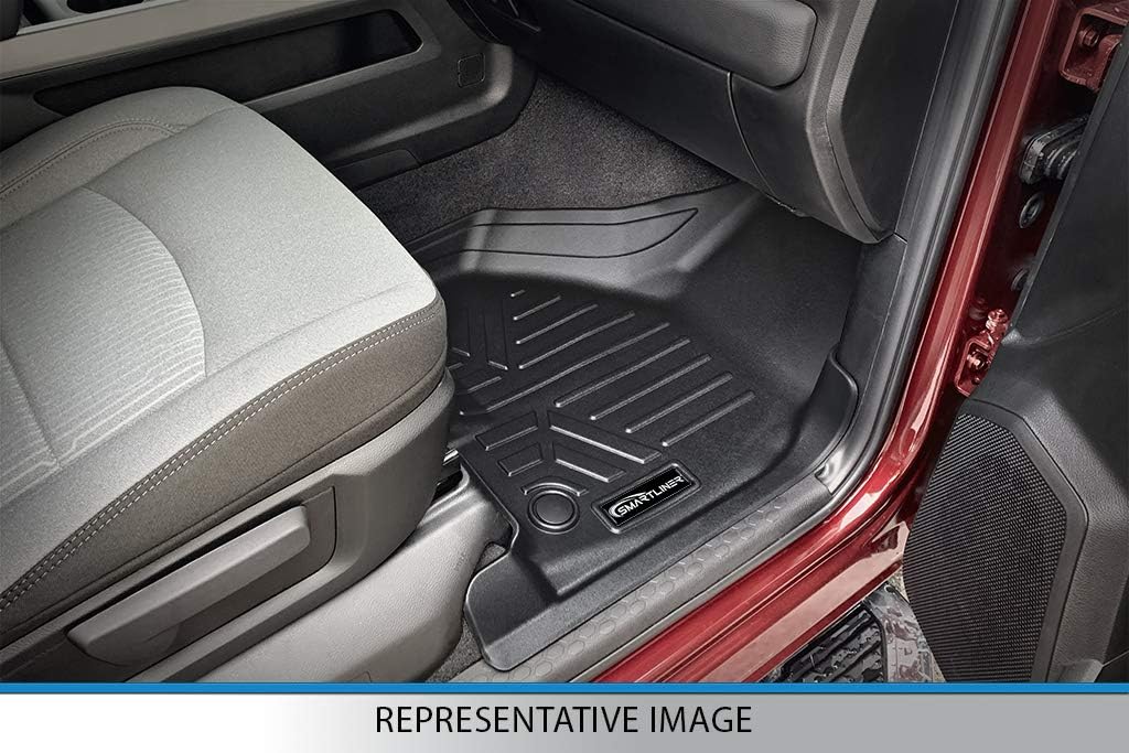 Custom Fit Floor Mats 3 Row Liner Set Black C580296
