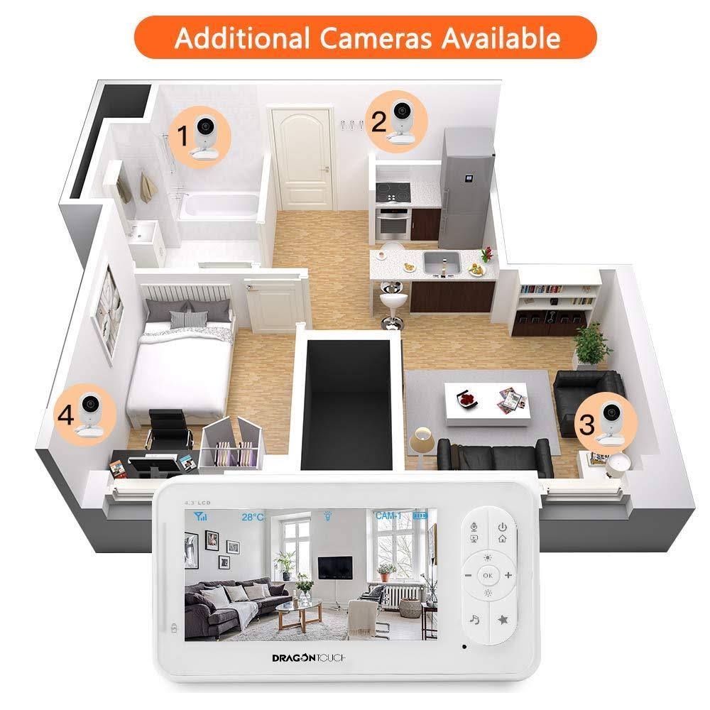 4.3 inch Video Baby Monitor with Camera Z847008